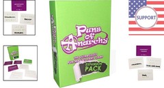 Creative Pun-Making Expansion Pack with 200 Cards for Laughter-Filled Nights