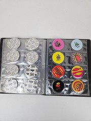 POG, CLASSIC CAP ALBUM – 64 Slot Binder, Retro 90’s Collectable, Display Various