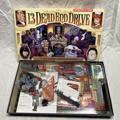 13 Dead End Drive Board Game Milton Bradley -Family Game Night Kids & Adults