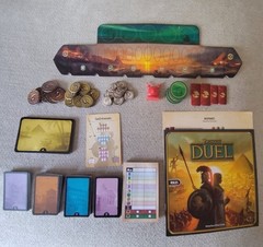 7 Wonders Duel – Repos Production – Strategy Board Game. Complete In Box