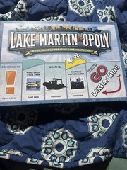 Late For The Sky: Lake Martin-Opoly – Vacation Themed Opoly-Style Board Game