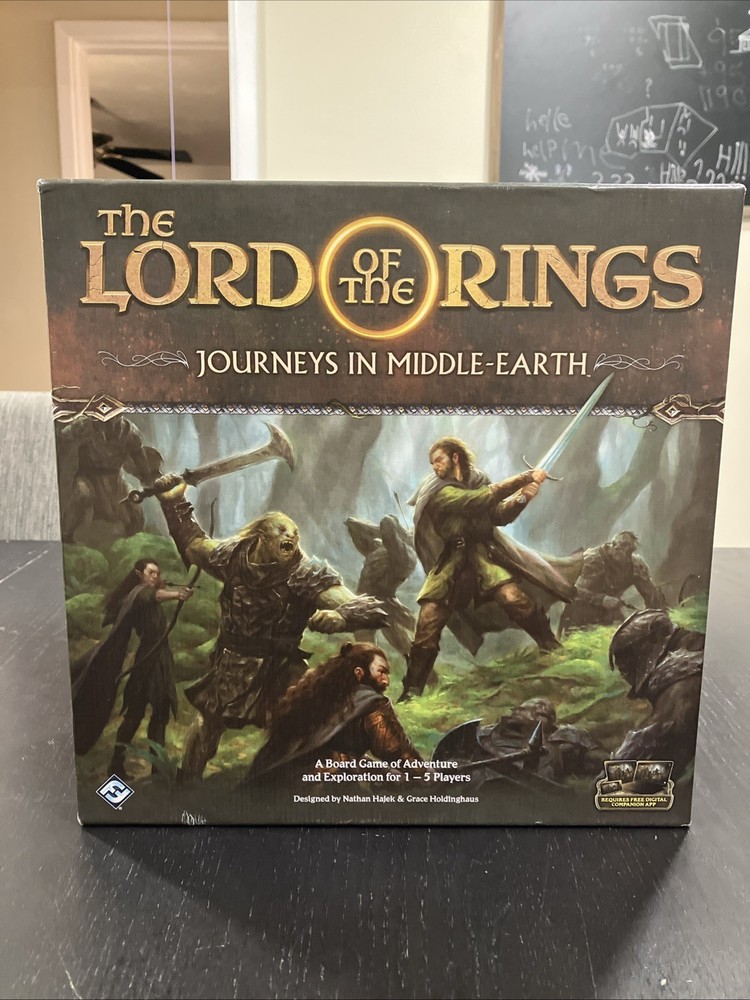 Fantasy Flight Games Lord of The Rings Journeys in Middle- Earth Board Game 2019