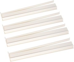 4PCS Mahjong Racks with Pushers White, American Mahjong All-in-one Tile Rack