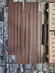 Vtg Rummikub Tile Game Set Complete Brown Faux Leather Case 4 Plastic Racks