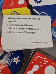 Great States Kids Board Game 400 Questions US Geography 10th Anniversary Edition