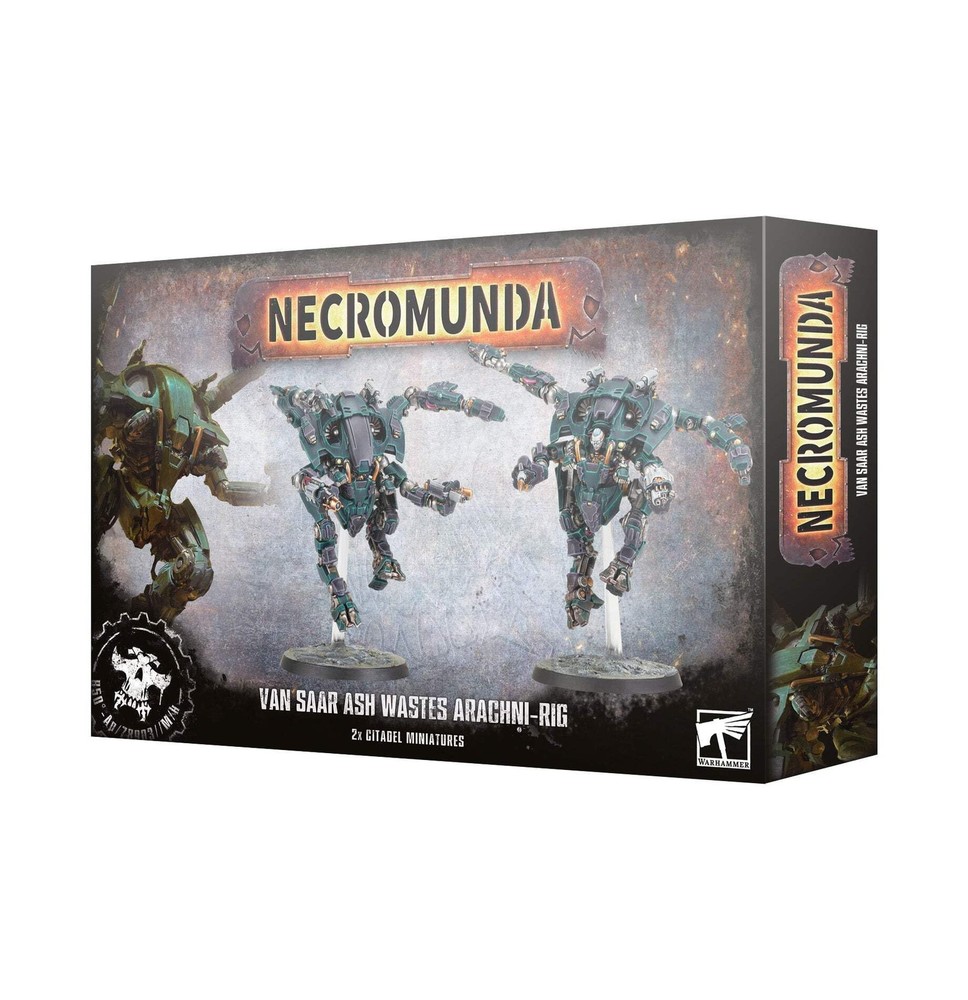 Games Workshop – Warhammer – Necromunda Van SAAR Ash Wastes Arachni-rig