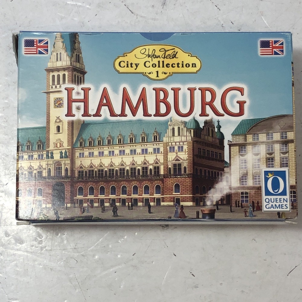 Hamburg Stefan Feld City Collection 1 English text card decks pack Queen Games