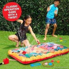 Hasbro Operation Splash Game – Family Game for Your Yard – More Water, More Fun!