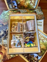 Z-Man Stone Age Board Game Complete & near mint! Worker placement/Strategy Game