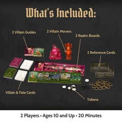 Disney Villainous Sugar Spite Tabletop Game Embrace Your Inner Villain Ages 10+
