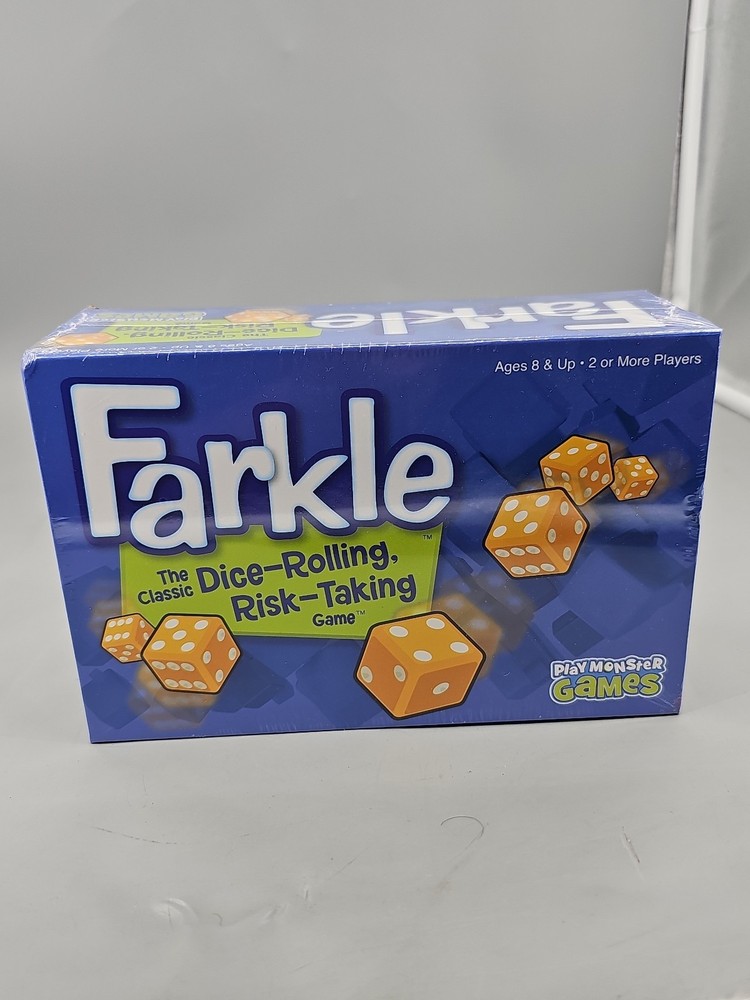 Farkle Classic Dice Rolling Risk Taking Game New! Sealed! – Play Monster 2016