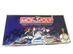 Monopoly FIFA World Cup France 98 Edition ISL Soccer Vtg 90s Board Game Complete