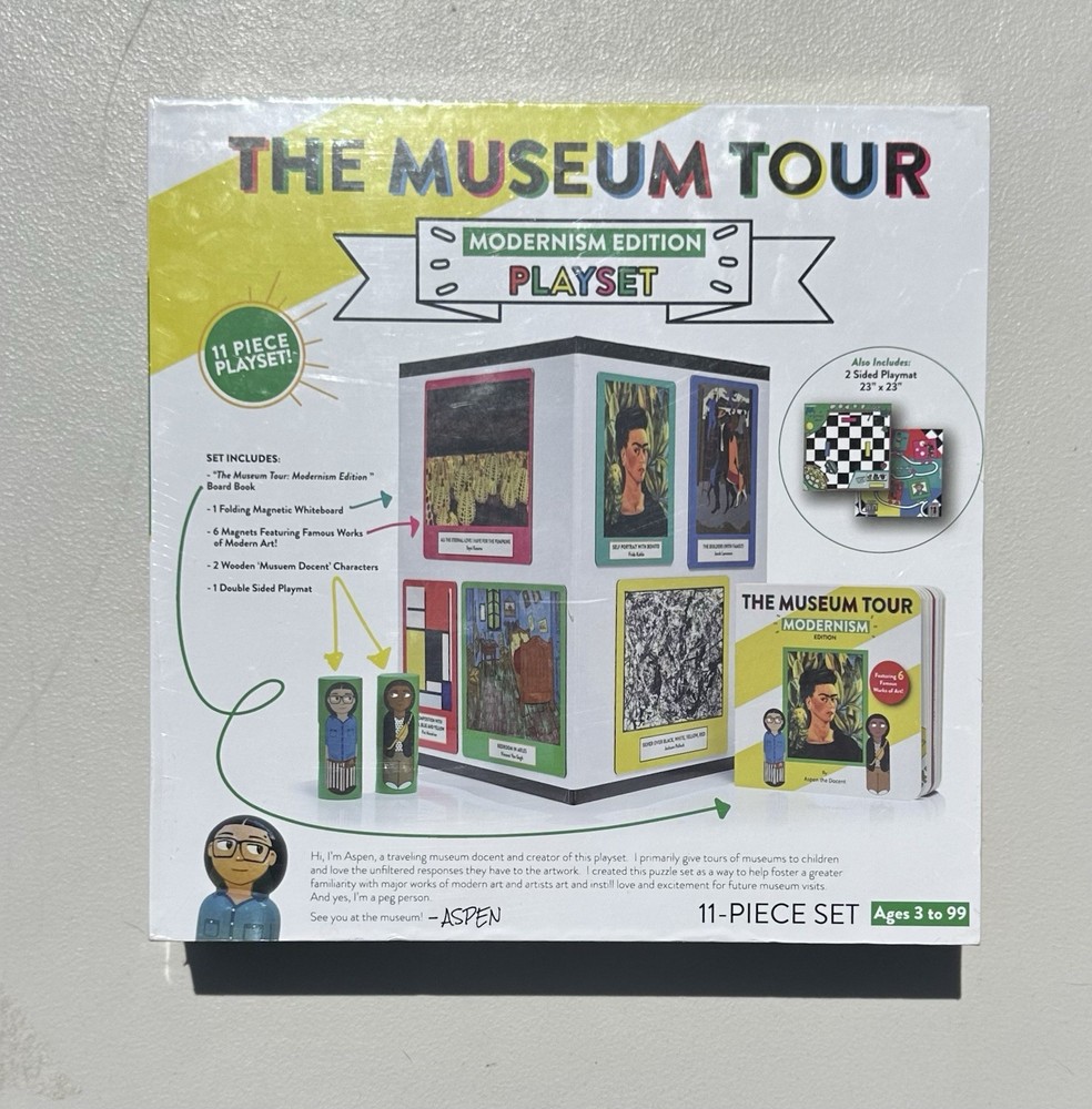 The Museum Tour Modernism Play Set For Kids Creative Thinking
