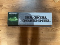 Commander-In-Chief: Strategy War Board Game with Chess and Checkers Complete++++