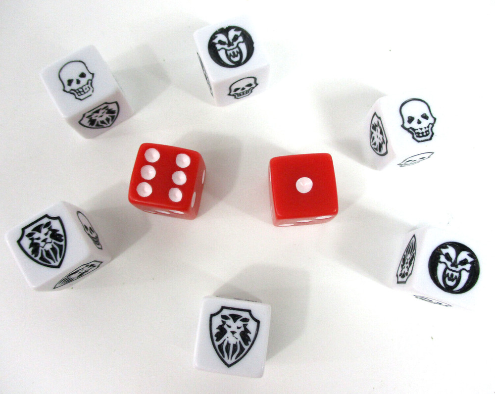 HEROQUEST: Complete DICE Set Avalon Hill NEW!!