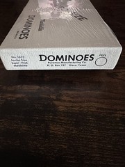 Super Thick Jumbo Size Giant Face Marblelike Dominoes Puremco No.1632 Red NEW!!!