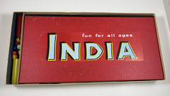 The Royal Game of India Board Game 1940 Parker Bro. 4 Players Complete