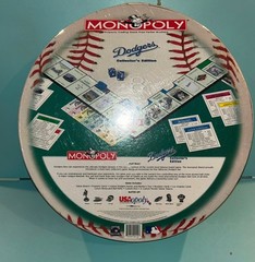 Monopoly LA Dodgers Collector’s Edition – Early Production Round Box – Unopened