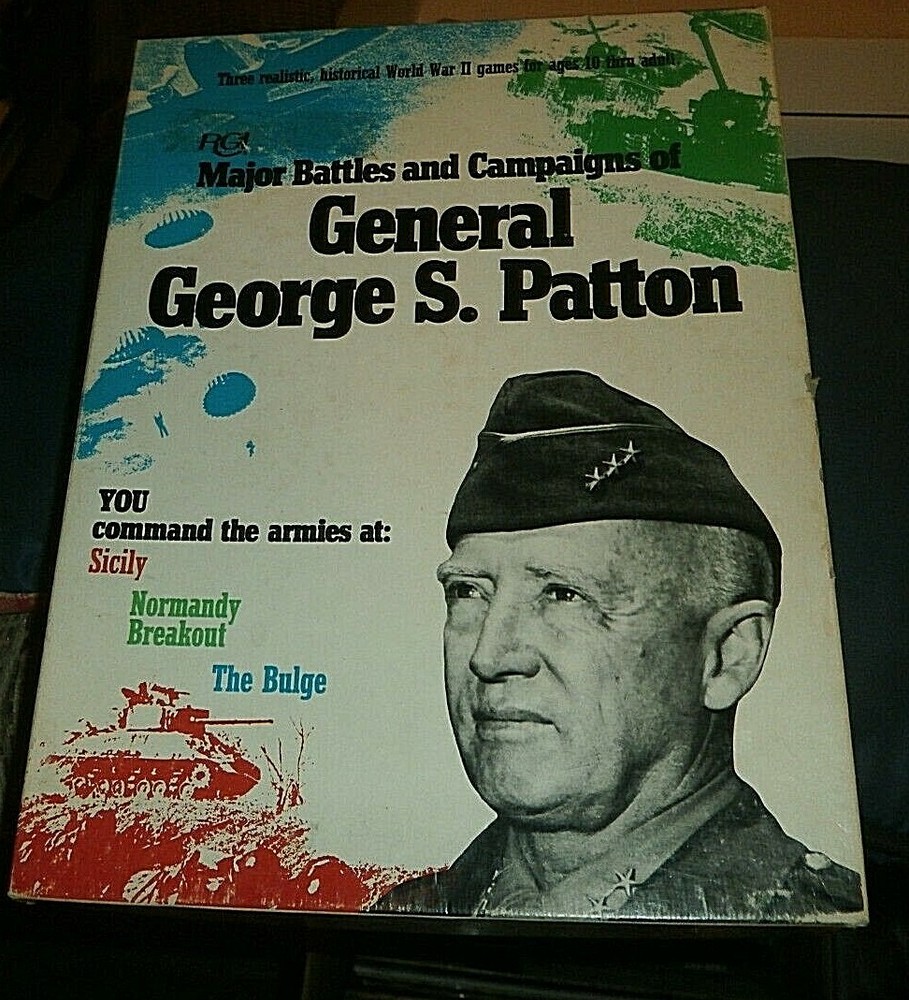 RGI/ATHOL GAME CO. Major Battles and Campaigns of General George S. P good 1974
