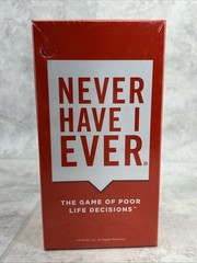 Game NEVER HAVE I EVER-Poor Life Decisions Classic Edition Party SEALED