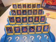 Guess Who Disney Edition Board Game 2005 Complete Except for Counters