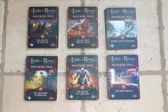 Lord of the Rings LCG – Angmar Awakened Cycle Nightmare Decks – Unplayed