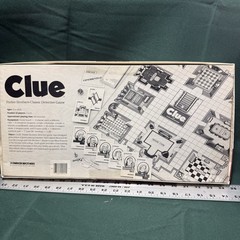 Vintage Clue COMPLETE Parker Brothers 1986 Classic Detective Game Ships Free