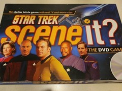 Star Trek Scene It Mattel, DVD Trivia Game NEW! for Ages 13+, Lots Of Family Fun