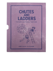 Chutes and Ladders Vintage Bookshelf Edition 2019 Board Game New Open Box