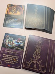 DISNEY VILLAINOUS Board Game Partial Replacement Cards Captain Hook Jafar 67 Lot