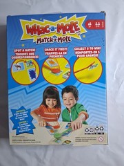 Mattel Games WHAC-A-MOLE Match-A-MOLE Kids Card Matching Game with Mole Fun Toys