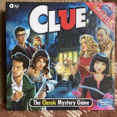 Hasbro Clue Board Game (New Sealed) w/ Activity Sheet-Classic Mystery Fun!