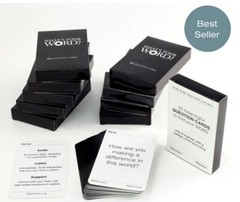 What’s Your Word? 33 Meaningful Question Cards My Intent Self Help New