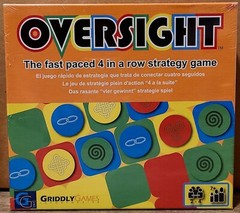 Oversight: Fast Paced 4 In A Row Strategy Board Game. NEW & SEALED FREE SHIPPING