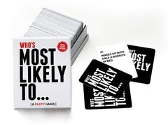 Who’s Most Likely to… Kinda Clean Family Edition A Party Game