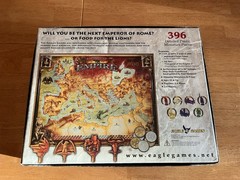 Conquest of the Empire Board Game Eagle Games Version 2005 Nearly Complete Figs