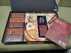 Risk The Game of Strategic Conquest Board Game Hasbro Complete 2015
