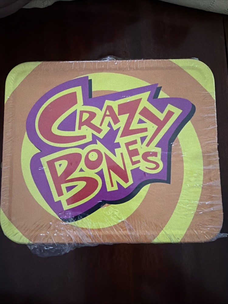 SUPER Rare Sealed Gogos Crazy Bones Zainy Brainy Lunchbox Exclusive Gold READ