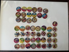 219 Tazos / Mexican Pogs lot