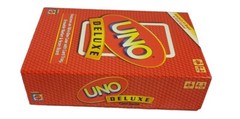 UNO Deluxe Card Game Mattel 2007 Ages 7+ 2 to 10 Players