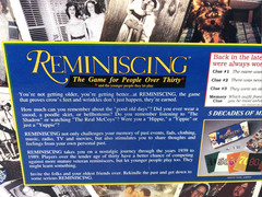 Reminiscing Board Game 1993 Remembering 1939-1989 VGUC 2-4 Players Or Teams