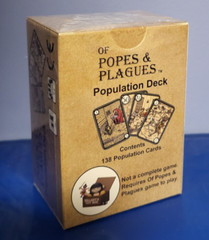 Of Popes & Plagues Board Game + Population Expansion