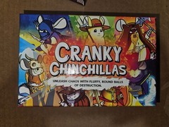 Cranky Chinchillas Card Game 2-8 Players Ages 10+ Cardboard 2021