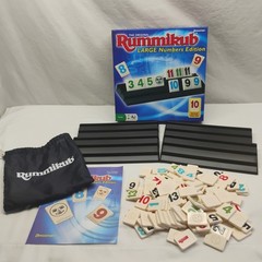 Pressman Rummikub Large Number Edition Family Board Game 2012 Complete