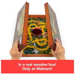 Jumanji the Game Real Wooden Box Edition of the Classic Adventure Board Game