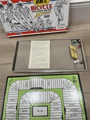 Vintage The BMX Bicycle Motocross Racing Action Board Game Mongoose Redline GT