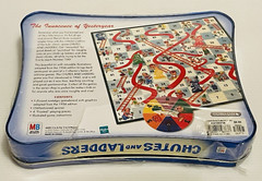 Classic Collector’s Series Chutes and Ladders Board Game 2003 Sealed in Tin Case