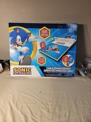 Sonic The Hedgehog Table Tennis Dash Wooden Table Top Edition Brand New In Box