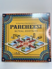 Parcheesi Royal Edition Board Dice Game – Family Game Night Kids 8+ & Adults