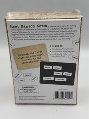 Ransom Notes House Party Edition The Ridiculous Word Magnet Game New Sealed